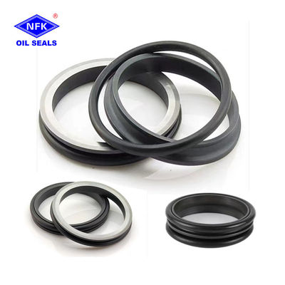 Wear-resistant NBR Material Floating Oil Seal for Heavy-duty Excavator and Construction Machinery