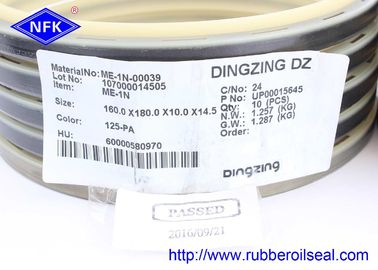 Korrozyona dayanıklı Yüksek sıcaklıklı Kullanmaya dayanıklı Çamur silgi mühürü Kazı makinesi hidrolik silindir için