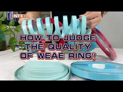 Malzeme PTFE Hidrolik Kullanım Halkaları Yüksek Elastisite Kullanım Direnci Mekanik için