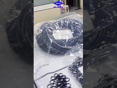 Yüksek Kaliteli Toptan Japon Kauçuk O-ringler Siyah NBR Conta İnşaat Sektörü İçin