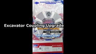 Ekskavatör için Tayvan PET Kauçuk Şaft Kaplini